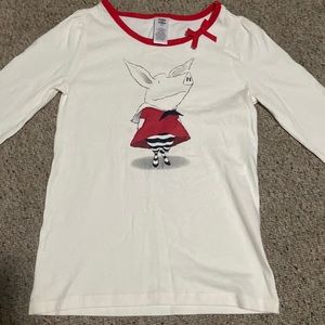 Olivia the pig long sleeve shirt